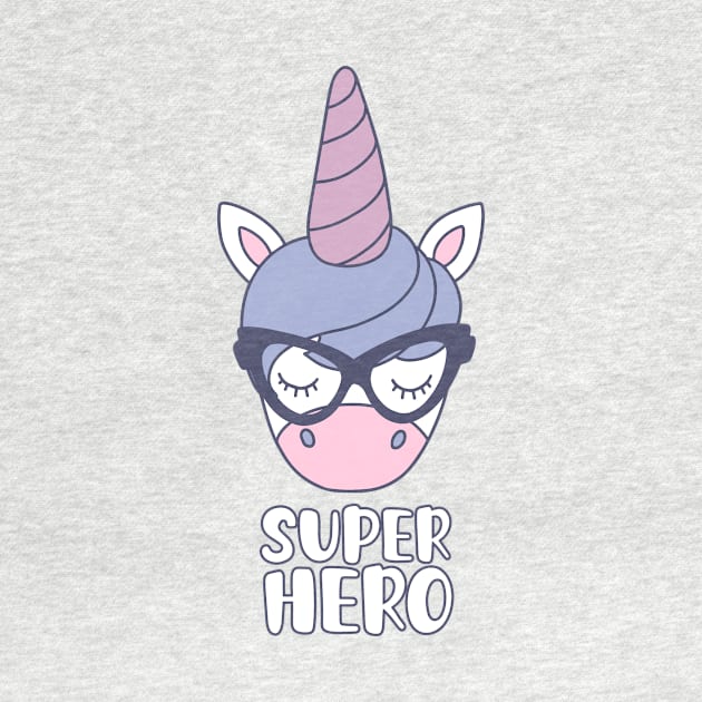 Super Hero Unicorn by Mashmuh